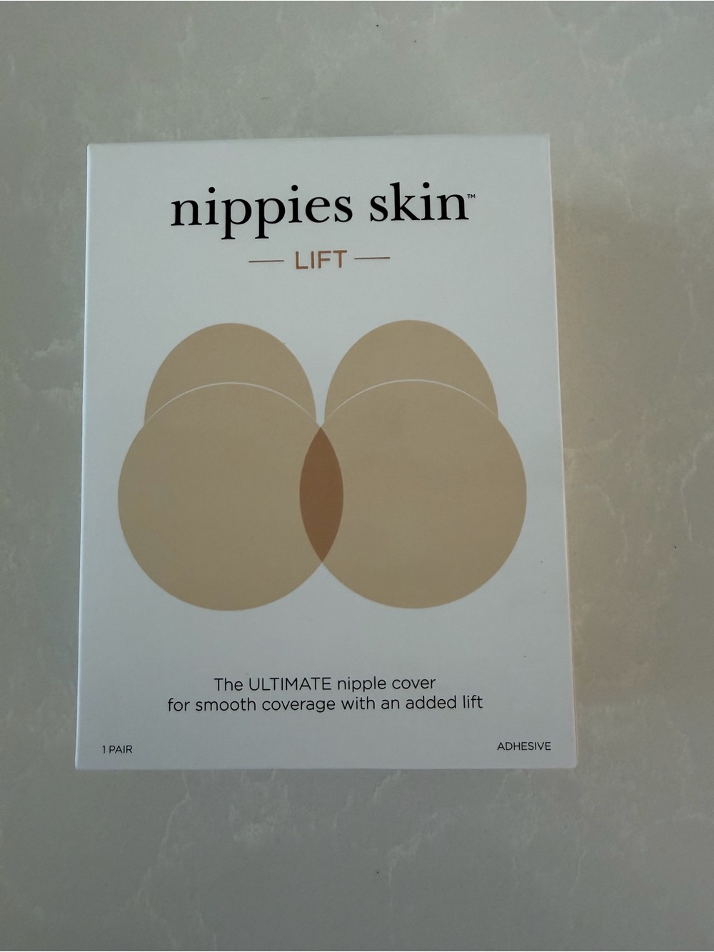 NEW Nippies Skin LIFT – Adhesive Silicone Nipple Covers (Size 2 / D+ Cups)